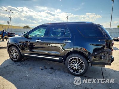 Drugie zdjęcie samochodu z przodu: 2017 FORD EXPLORER PLATINUM VIN:1FM5K8HT9HGD40341 - miniatura