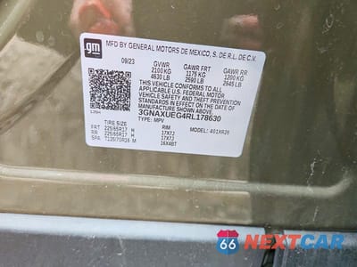 Zdjęcie 14 z 14 samochodu: 2024 CHEVROLET EQUINOX LT VIN:3GNAXUEG4RL178630 - miniatura