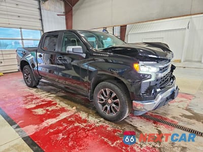 Czwarte zdjęcie samochodu z boku: 2024 CHEVROLET SILVERADO K1500 LT-L VIN:3GCPDKEK6RG265149 - miniatura
