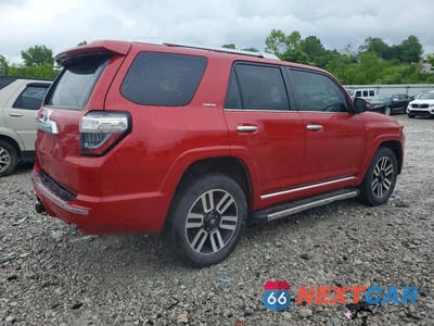 Trzecie zdjęcie samochodu z tyłu: 2016 TOYOTA 4RUNNER LIMITED VIN:JTEBU5JR1G5300453 - miniatura