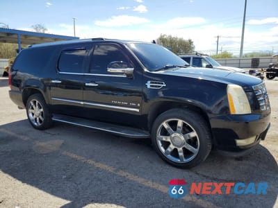 Czwarte zdjęcie samochodu z boku: 2007 CADILLAC ESCALADE ESV VIN:1GYFK66897R257274 - miniatura