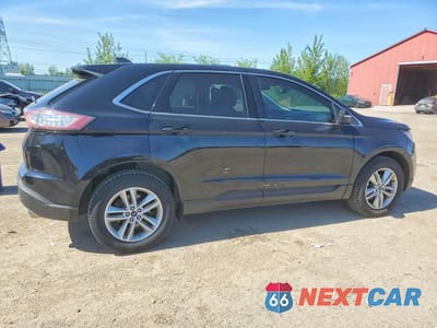 Trzecie zdjęcie samochodu z tyłu: 2018 FORD EDGE SEL VIN:2FMPK3J80JBB54797 - miniatura