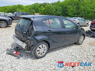 Trzecie zdjęcie samochodu z tyłu: 2012 TOYOTA PRIUS C TWO VIN:JTDKDTB35C1010740 - miniatura