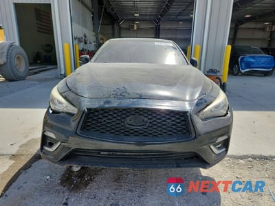Piąte zdjęcie samochodu w środku: 2019 INFINITI Q50 3.0T LUXE VIN:JN1EV7AR3KM552331 - miniatura