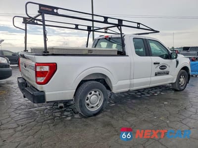 Trzecie zdjęcie samochodu z tyłu: 2022 FORD F150 SUPER CAB VIN:1FTEX1CB3NKE60172 - miniatura