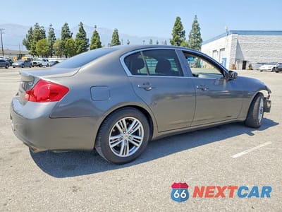 Trzecie zdjęcie samochodu z tyłu: 2010 INFINITI G37 SEDAN BASE VIN:JN1CV6APXAM400481 - miniatura