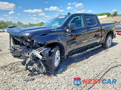 2021 CHEVROLET SILVERADO C1500 CUSTOM 1GCPWBEH0MZ409141 - główne zdjęcie licytacji z USA - miniatura