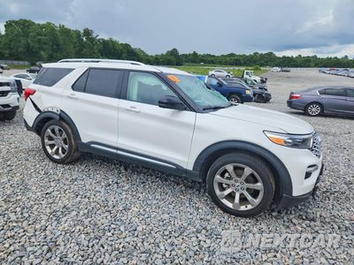 Czwarte zdjęcie samochodu z boku: 2020 FORD EXPLORER PLATINUM VIN:1FM5K8HC8LGA88316 - miniatura