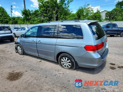Drugie zdjęcie samochodu z przodu: 2009 HONDA ODYSSEY EXL VIN:5FNRL38779B007687 - miniatura