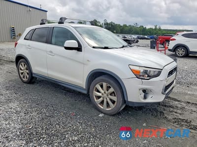Czwarte zdjęcie samochodu z boku: 2014 MITSUBISHI OUTLANDER SPORT SE VIN:4A4AR4AU1EE004113 - miniatura