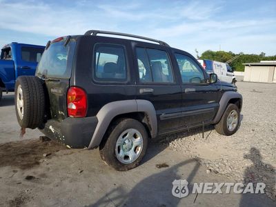 Piąte zdjęcie samochodu w środku: 2004 JEEP LIBERTY SPORT VIN:1J4GK48K34W201023 - miniatura