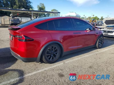 Trzecie zdjęcie samochodu z tyłu: 2024 TESLA MODEL X VIN:7SAXCAE59RF442017 - miniatura