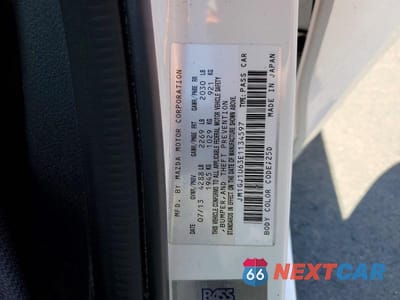 Zdjęcie 12 z 12 samochodu: 2014 MAZDA 6 SPORT VIN:JM1GJ1U63E1134597 - miniatura