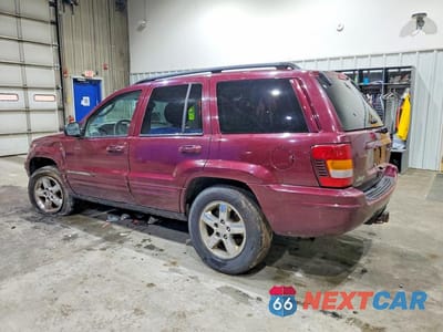 Drugie zdjęcie samochodu z przodu: 2003 JEEP GRAND CHEROKEE LIMITED VIN:1J8GW58NX3C544186 - miniatura