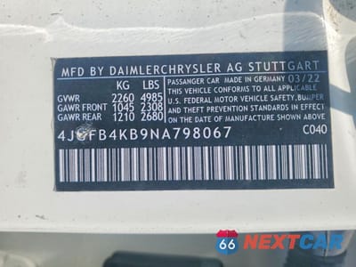 Zdjęcie 14 z 14 samochodu: 2022 MERCEDES-BENZ GLE 350 4MATIC VIN:4JGFB4KB9NA798067 - miniatura