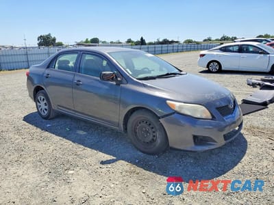 Czwarte zdjęcie samochodu z boku: 2010 TOYOTA COROLLA LE VIN:1NXBU4EE8AZ362298 - miniatura