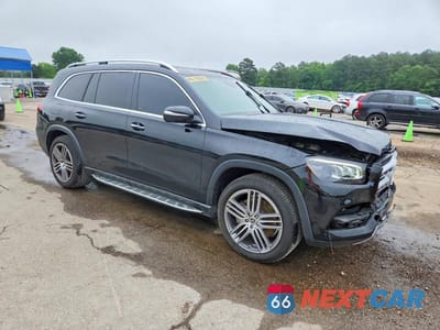 Czwarte zdjęcie samochodu z boku: 2022 MERCEDES-BENZ GLS 450 4MATIC VIN:4JGFF5KE3NA708920 - miniatura