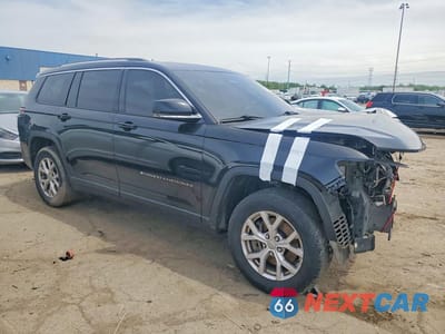 Czwarte zdjęcie samochodu z boku: 2021 JEEP GRAND CHEROKEE L LIMITED VIN:1C4RJKBGXM8122785 - miniatura