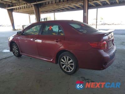 Drugie zdjęcie samochodu z przodu: 2010 TOYOTA COROLLA BASE VIN:2T1BU4EE9AC500044 - miniatura