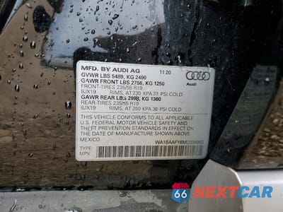 Zdjęcie 13 z 13 samochodu: 2021 AUDI Q5 PREMIUM PLUS VIN:WA1BAAFY6M2024963 - miniatura
