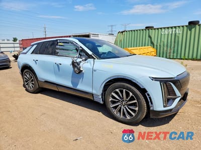 Czwarte zdjęcie samochodu z boku: 2024 CADILLAC LYRIQ SPORT VIN:1GYKPWRL5RZ128225 - miniatura