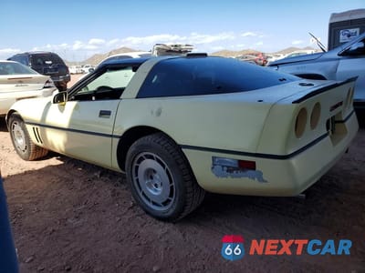 Drugie zdjęcie samochodu z przodu: 1986 CHEV CORVETTE VIN:1G1YY0784G5111129 - miniatura