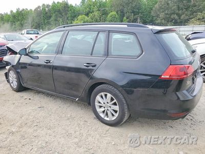 Drugie zdjęcie samochodu z przodu: 2017 VOLKSWAGEN GOLF SPORTWAGEN S VIN:3VWC17AU4HM502925 - miniatura