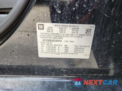 Zdjęcie 12 z 12 samochodu: 2016 GMC SIERRA K2500 SLE VIN:1GT22SEG4GZ360754 - miniatura