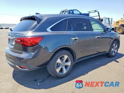 Trzecie zdjęcie samochodu z tyłu: 2014 ACURA MDX VIN:5FRYD3H24EB012867 - miniatura