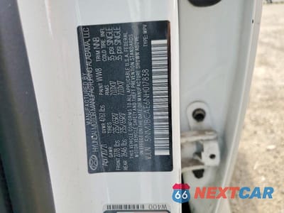 Zdjęcie 13 z 13 samochodu: 2022 HYUNDAI TUCSON SEL VIN:5NMJBCAE6NH017838 - miniatura