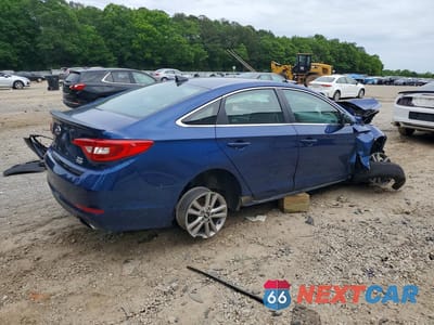 Trzecie zdjęcie samochodu z tyłu: 2016 HYUNDAI SONATA SE VIN:5NPE24AFXGH366202 - miniatura