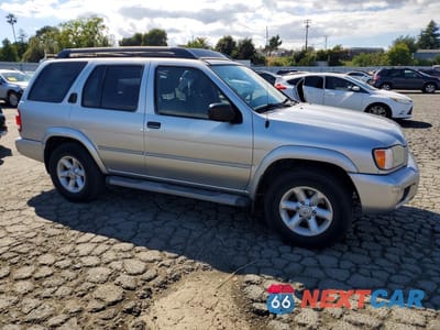 Czwarte zdjęcie samochodu z boku: 2003 NISSAN PATHFINDER SE VIN:JN8DR09X93W711421 - miniatura