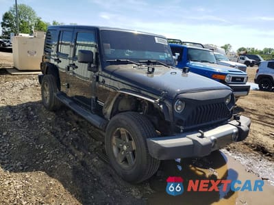 Czwarte zdjęcie samochodu z boku: 2011 JEEP WRANGLER UNLIMITED SPORT VIN:1J4BA3H15BL623680 - miniatura