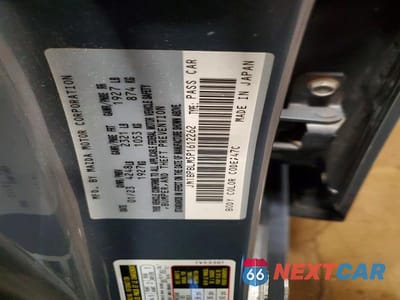 Zdjęcie 12 z 12 samochodu: 2023 MAZDA 3 PREFERRED VIN:JM1BPBLM5P1612262 - miniatura