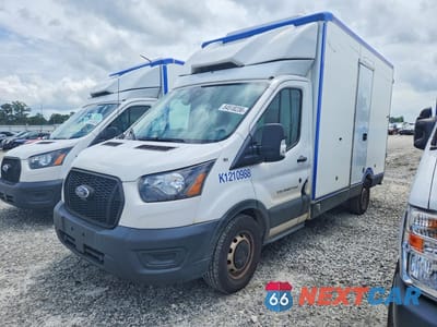 2022 FORD TRANSIT DELIVERY TRUCK 1FDBW5Z81NKA20200 - główne zdjęcie licytacji z USA - miniatura