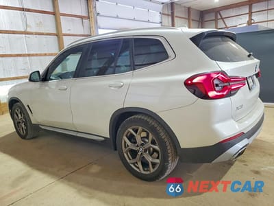 Drugie zdjęcie samochodu z przodu: 2022 BMW X3 XDRIVE30I VIN:WBX57DP01NN154485 - miniatura