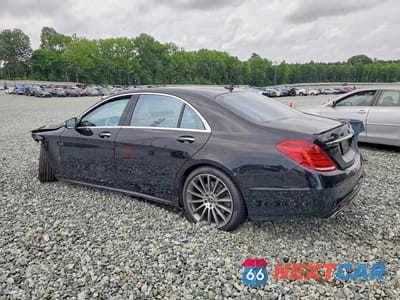 Drugie zdjęcie samochodu z przodu: 2017 MERCEDES-BENZ S 550 4MATIC VIN:WDDUG8FB5HA330541 - miniatura
