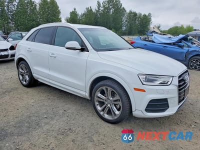 Czwarte zdjęcie samochodu z boku: 2017 AUDI Q3 PREMIUM PLUS VIN:WA1JCCFS0HR008154 - miniatura