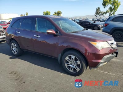Czwarte zdjęcie samochodu z boku: 2008 ACURA MDX TECHNOLOGY VIN:2HNYD28418H529291 - miniatura