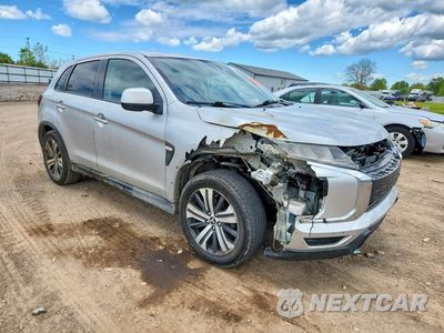 Czwarte zdjęcie samochodu z boku: 2020 MITSUBISHI OUTLANDER SPORT ES VIN:JA4AP3AU2LU017506 - miniatura