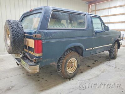 Trzecie zdjęcie samochodu z tyłu: 1993 FORD BRONCO U100 VIN:1FMEU15N1PLA25692 - miniatura