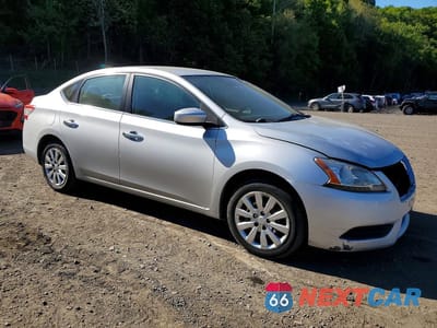 Czwarte zdjęcie samochodu z boku: 2014 NISSAN SENTRA SV VIN:3N1AB7AP9EY235225 - miniatura