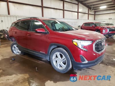 Czwarte zdjęcie samochodu z boku: 2018 GMC TERRAIN SLE VIN:3GKALMEX3JL256425 - miniatura