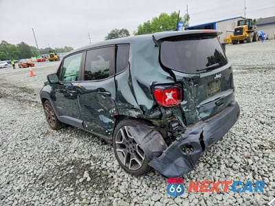 Drugie zdjęcie samochodu z przodu: 2021 JEEP RENEGADE SPORT VIN:ZACNJCAB5MPM33993 - miniatura