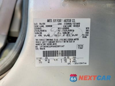 Zdjęcie 12 z 12 samochodu: 2004 FORD F350 SUPER DUTY VIN:1FTWW33PX4ED89547 - miniatura