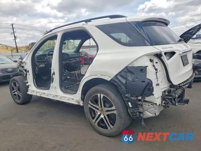 Drugie zdjęcie samochodu z przodu: 2022 MERCEDES-BENZ GLE 450 4MATIC VIN:4JGFB5KB6NA823965 - miniatura