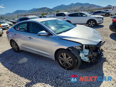 Czwarte zdjęcie samochodu z boku: 2018 HYUNDAI ELANTRA SEL VIN:5NPD84LF0JH310896 - miniatura