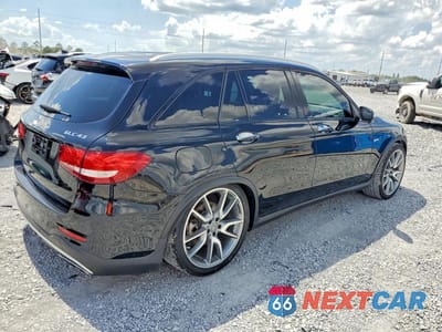Trzecie zdjęcie samochodu z tyłu: 2018 MERCEDES-BENZ GLC 43 4MATIC AMG VIN:WDC0G6EB6JF409735 - miniatura