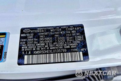 Zdjęcie 10 z 14 samochodu: 2020 HYUNDAI PALISADE LIMITED VIN:KM8R5DHEXLU135799 - miniatura