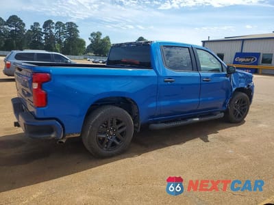 Trzecie zdjęcie samochodu z tyłu: 2023 CHEVROLET SILVERADO K1500 CUSTOM VIN:3GCPDBEK1PG133400 - miniatura
